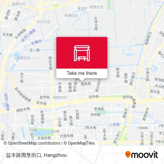 益丰路围垦街口 map