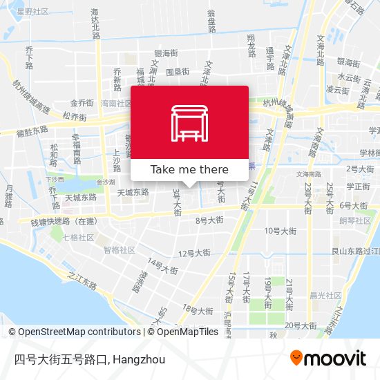 四号大街五号路口 map