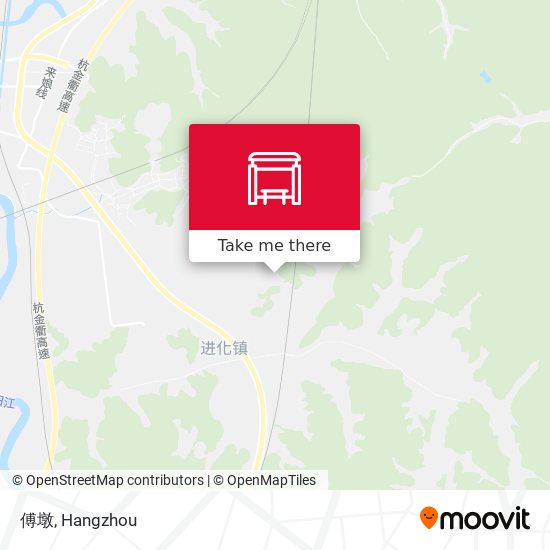 傅墩 map