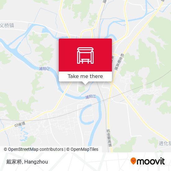 戴家桥 map