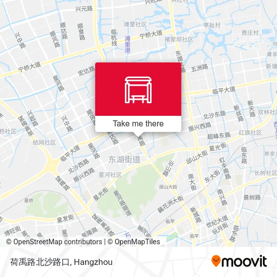 荷禹路北沙路口 map