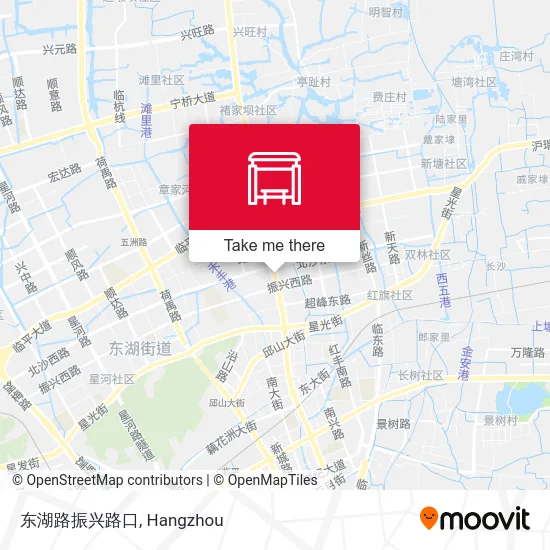东湖路振兴路口 map