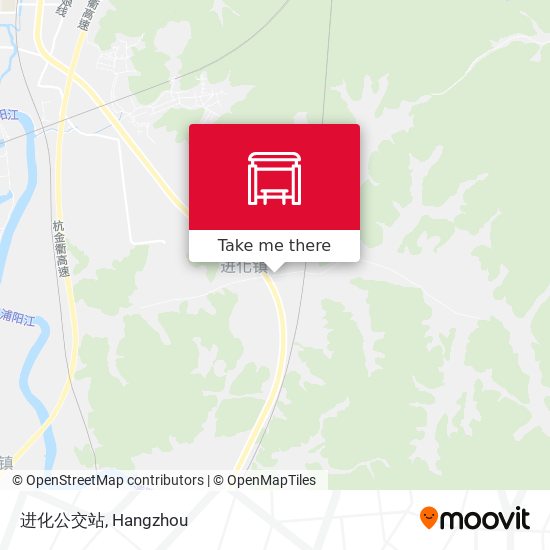 进化公交站 map