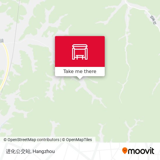 进化公交站 map