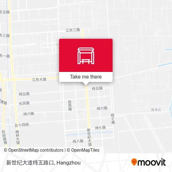 新世纪大道纬五路口 map