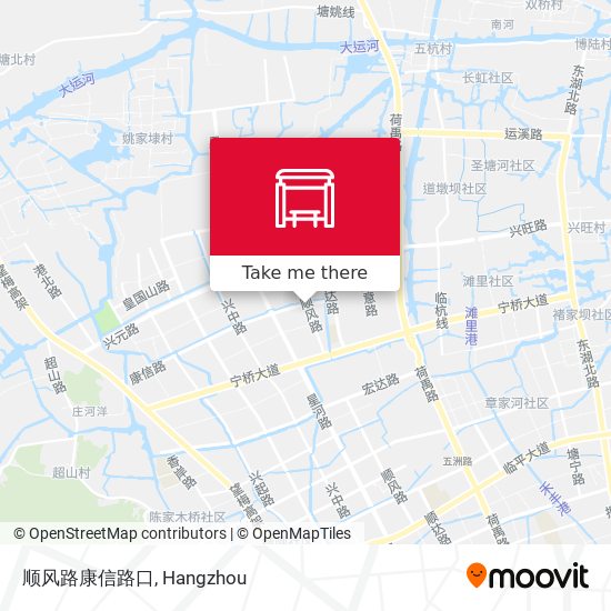 顺风路康信路口 map