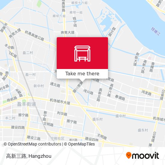 高新三路 map