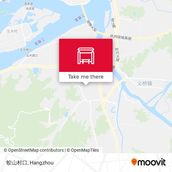 蛟山村口 map