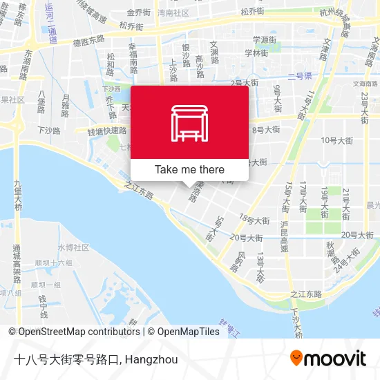 十八号大街零号路口 map