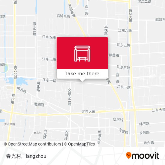 春光村 map