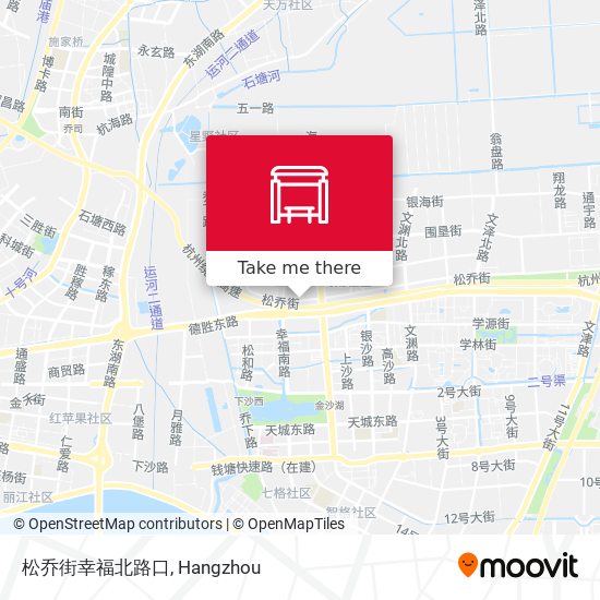 松乔街幸福北路口 map