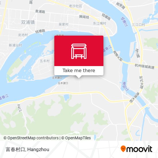 富春村口 map
