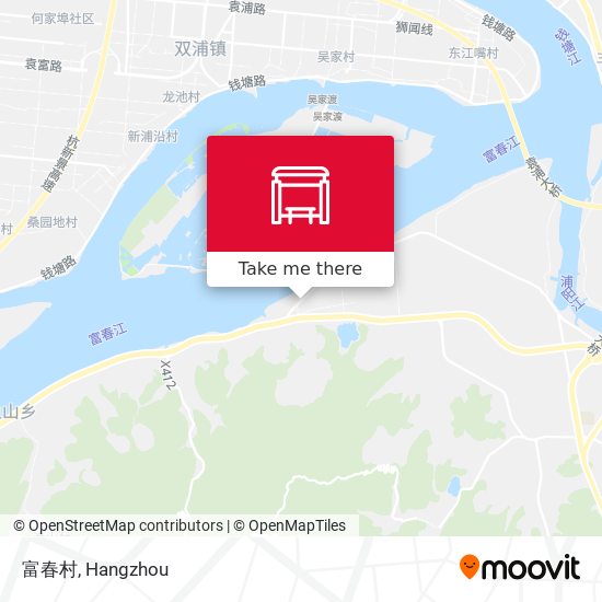 富春村 map