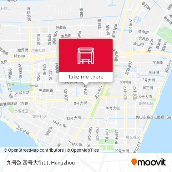 九号路四号大街口 map
