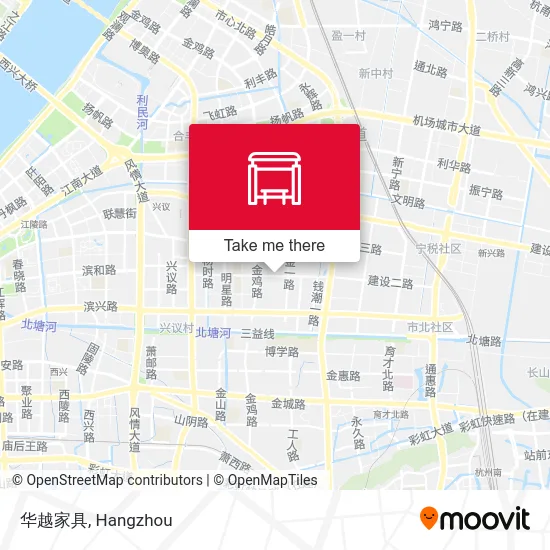 华越家具 map