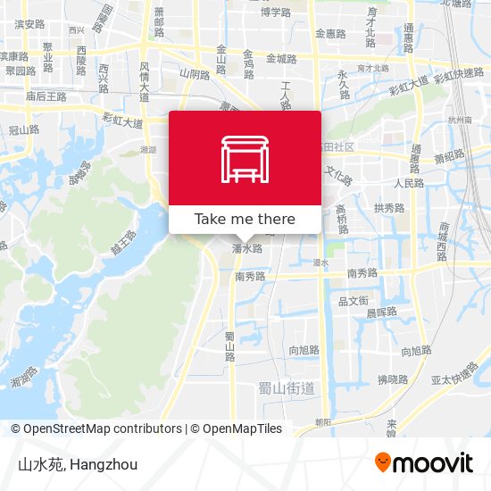 山水苑 map