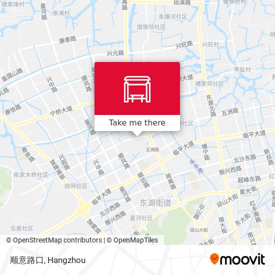 顺意路口 map