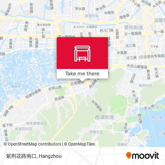 紫荆花路南口 map