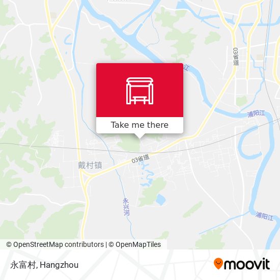 永富村 map