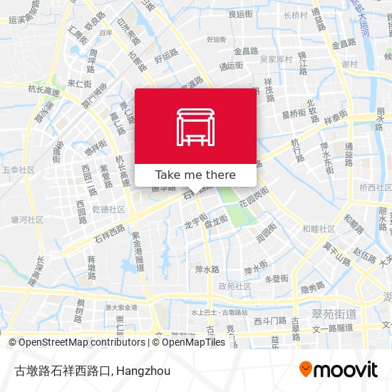 古墩路石祥西路口 map