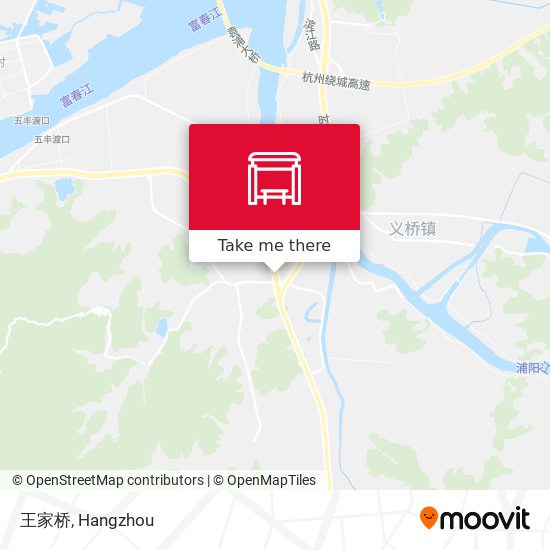 王家桥 map