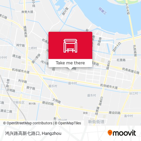 鸿兴路高新七路口 map