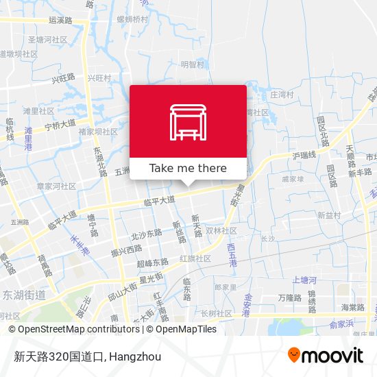 新天路320国道口 map