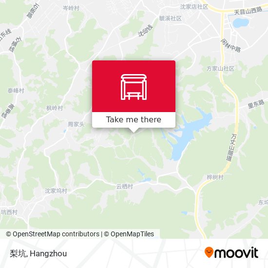 梨坑 map