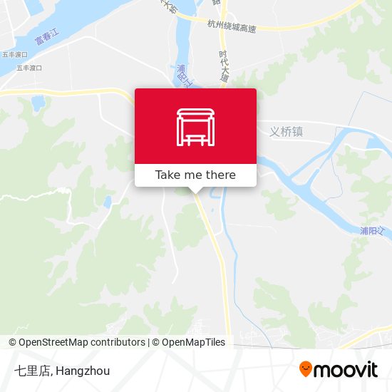 七里店 map