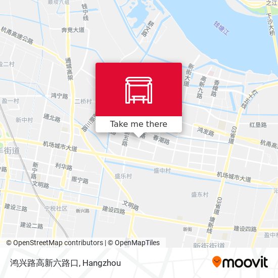 鸿兴路高新六路口 map