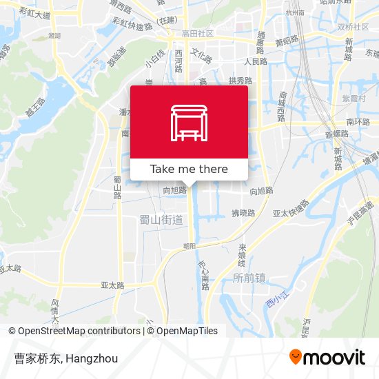 曹家桥东 map