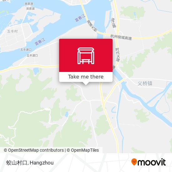 蛟山村口 map