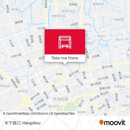长宁路口 map