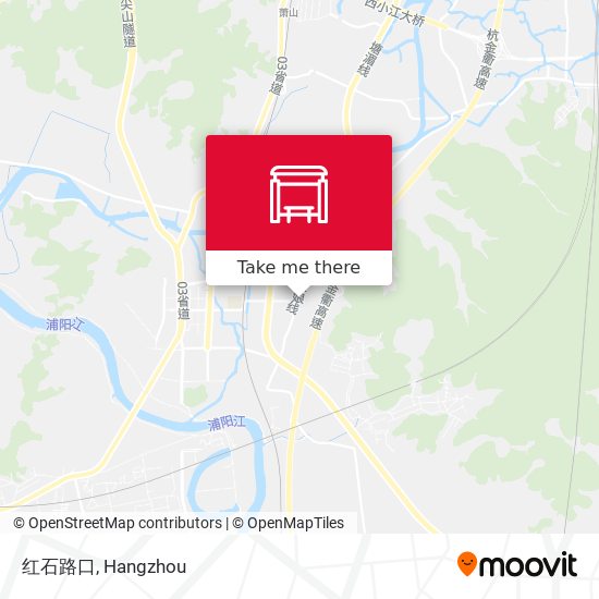 红石路口 map