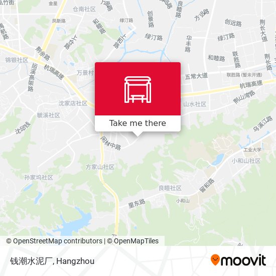 钱潮水泥厂 map