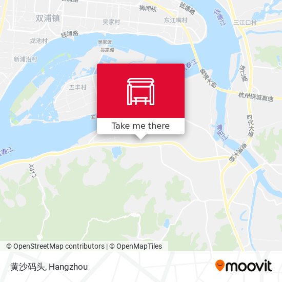 黄沙码头 map