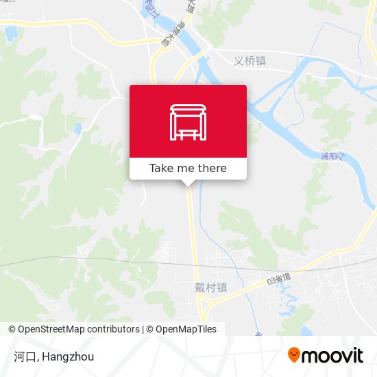 河口 map