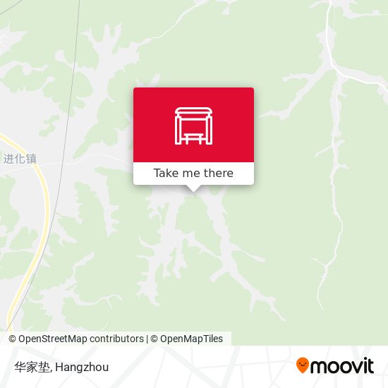 华家垫 map