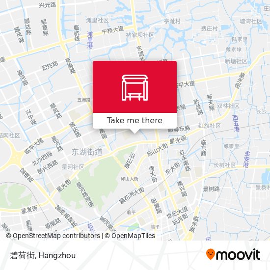 碧荷街 map