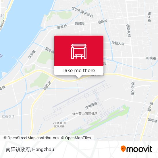 南阳镇政府 map