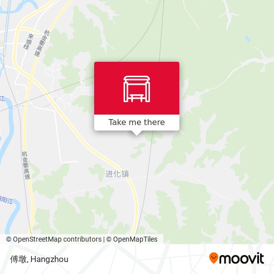 傅墩 map