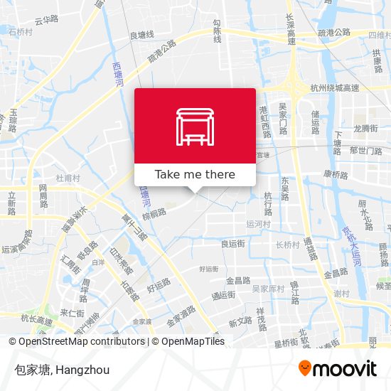 包家塘 map