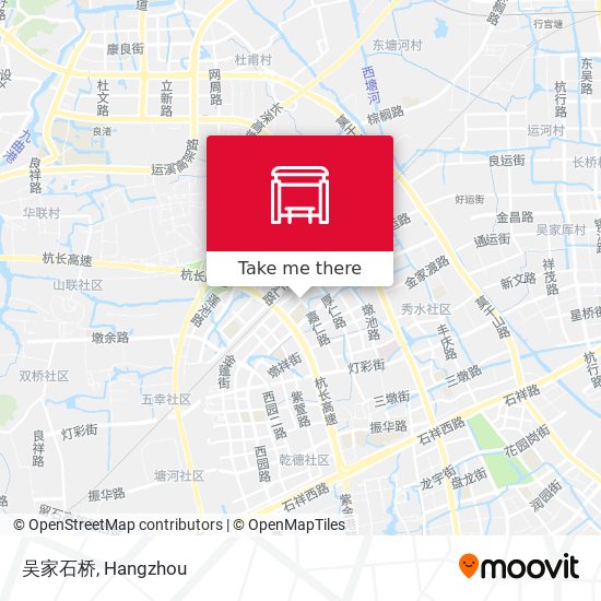 吴家石桥 map