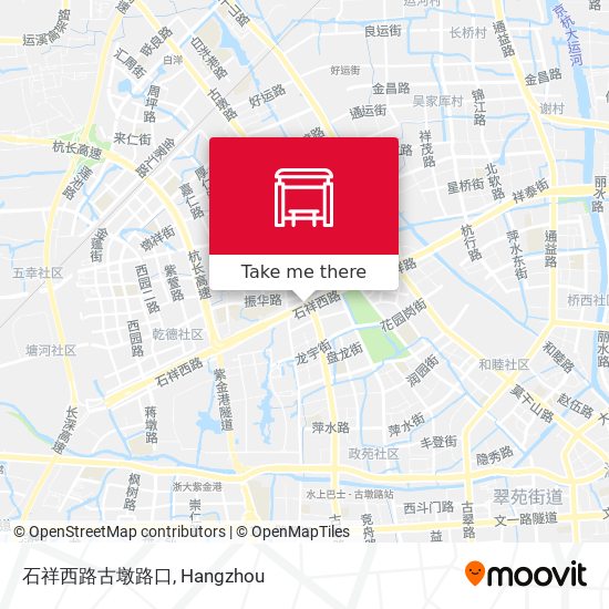 石祥西路古墩路口 map