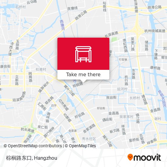 棕榈路东口 map