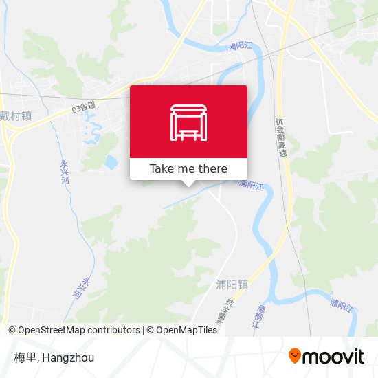 梅里 map