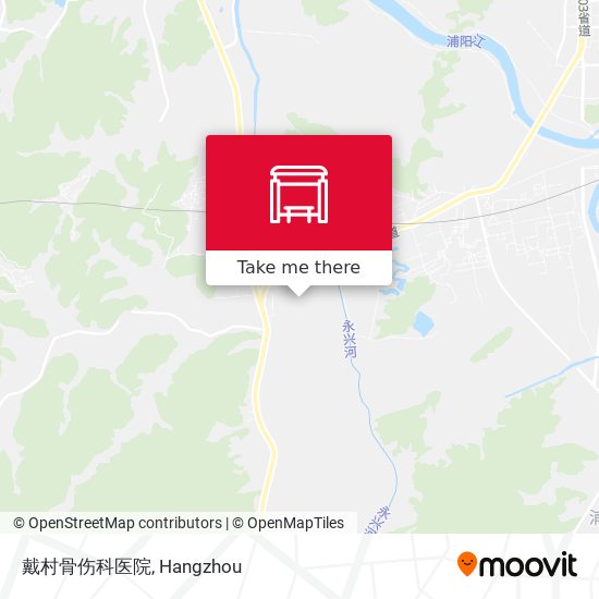 戴村骨伤科医院 map