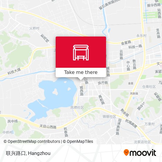 联兴路口 map