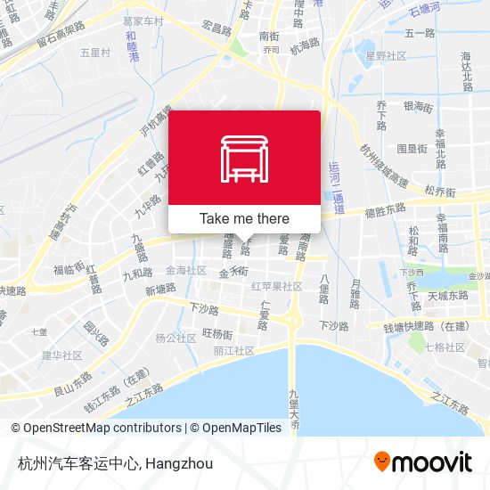 杭州汽车客运中心 map