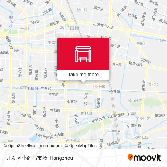 开发区小商品市场 map